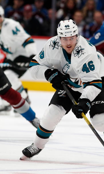 Grubauer makes 27 saves, Avalanche blank Sharks 4-0